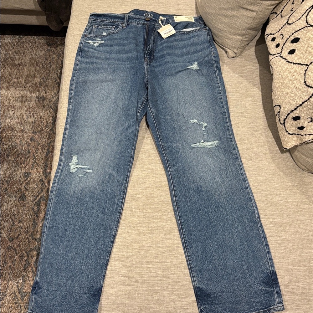 a.n.a Classic Blue Denim Jeans